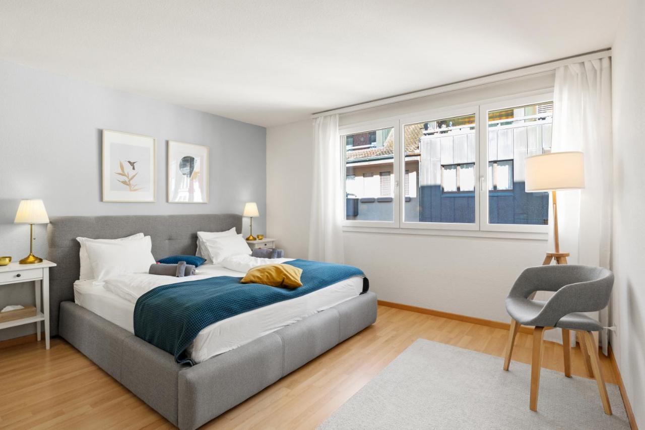 Bright, Central & Modern Apartment Lucerne Extérieur photo