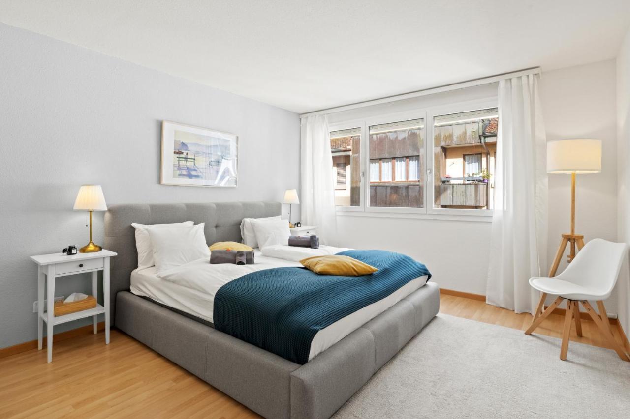 Bright, Central & Modern Apartment Lucerne Extérieur photo